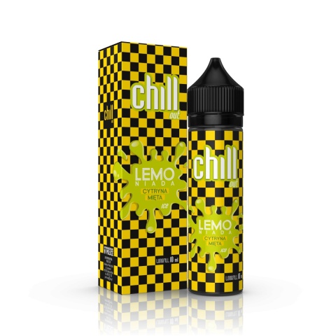 LONGFILL CHILL OUT - LEMONIADA CYTRYNA MIĘTA ICE 10/60ML
